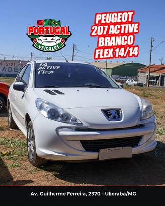 PEUGEOT 207 1.4 ACTIVE 8V FLEX 4P MANUAL PEUGEOT 207 1.4 ACTIVE 8V FLEX 4P MANUAL